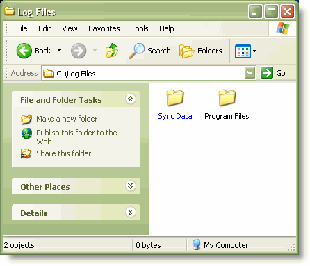 Compressed folder example